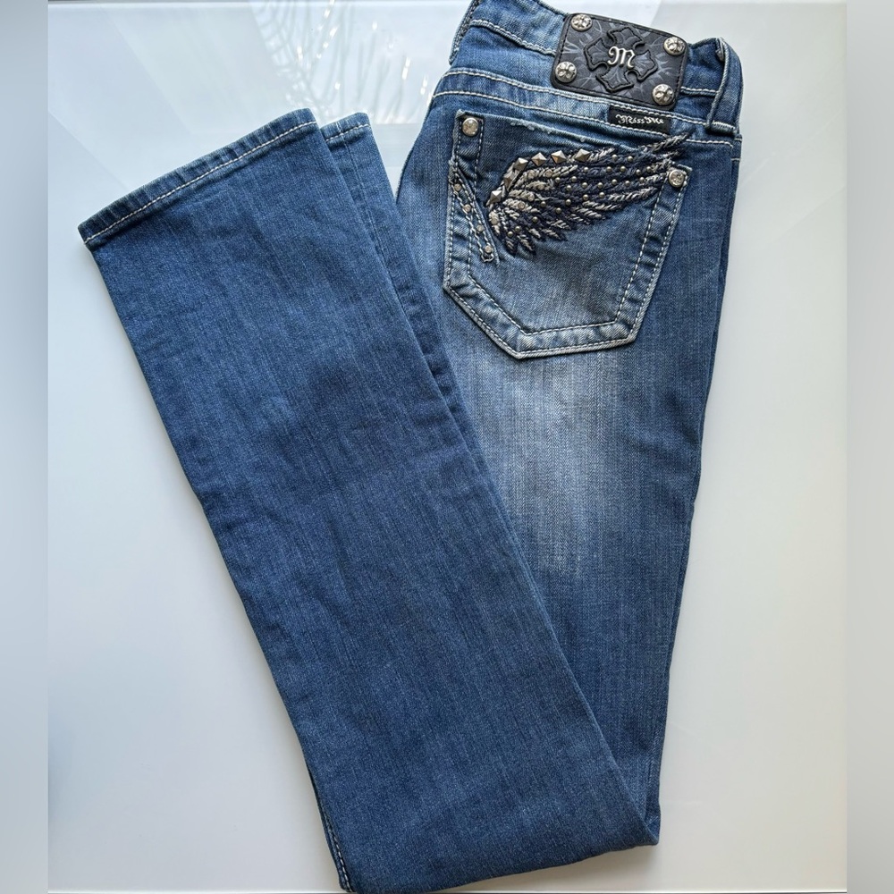 Women’s Miss Me Straight Denim Jeans Size 28